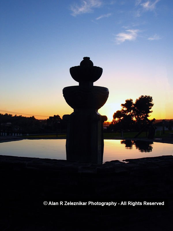 Mission San Luis Rey de Francia Fountain